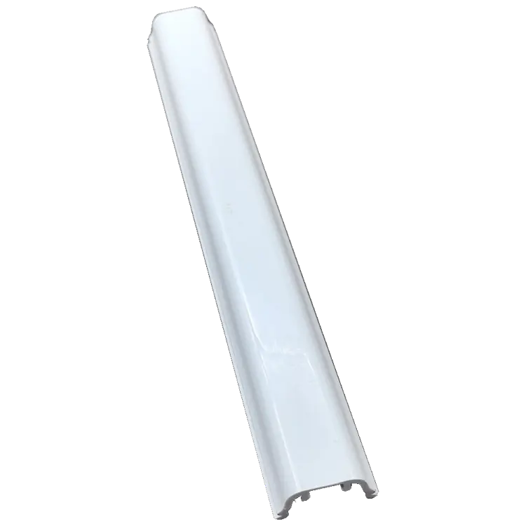 Tùy chỉnh nhựa PVC đùn LED ánh sáng khuếch tán cho ống đèn tuyến tính Dải Bìa