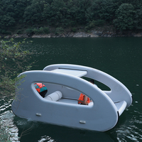 Bateau électrique gonflable de l'eau extérieure avec le bateau à réaction électrique de partie de multi-personne de moteur