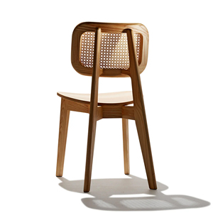 Silla de Comedor de Lujo para Exteriores, Madera de Teca Natural con el Mejor Ratán Sintético - <span class=keywords><strong>Luisa</strong></span> - Product Image 4