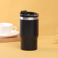 Mug de voyage personnalisé de 14 oz en acier inoxydable à double paroi, gobelet isotherme sous vide, gobelets Bullet Ozark Trail Strata Cola avec couvercle