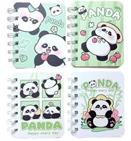 Carnet de puzzle à couverture magnétique à spirale pour enfants et étudiants, format A7, 80 feuilles, papier d'art de dessin animé - Cadeau