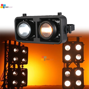 ไฟเวทีดีเจ2ตาขนาดเล็ก RGBW LED DMX Ip65ขยับได้ไฟเวที DJ สั่นได้600W กันน้ำ - Product Image 3