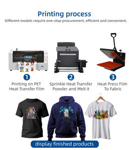 हॉट ए3 ए4 छोटा डीटीएफ प्रिंटर टी-शर्ट प्रिंटर टी-शर्ट प्रिंटिंग हीट ट्रांसफर मशीन ए3 डीटीएफ पेट फिल्म प्रिंटर - Product Image 4