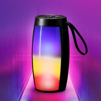 FYX Stock meilleurs haut-parleurs sans fil Bt puissant Portable boîte de son caisson de basses voiture Audio basse lecteur MP3 système de son lumières LED