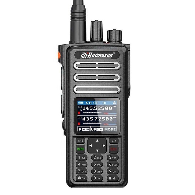 HX 4800I 10W Outdoor Walkie Talkie Full-Band Wireless One-Click Frequency Dual PTT Transmitter Aviation C Charging for Handheld