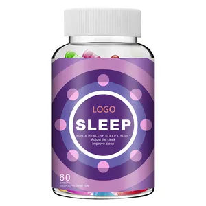Miglior prezzo Sleep Gummies melatonina Adult Vitamin antistress infuso gommoso per la perdita di sonno integratore