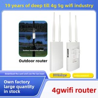 Routeur sans fil 4G étanche extérieur CPF905 Carte SIM Partage WIFI avec produit de communication et de mise en réseau