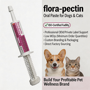 Gel Crème Probiotique Soin Santé Animaux 30ml en Seringue pour Chiens & Chats - Supplément Huile de Poisson pour la Digestion & la Santé Intestinale OEM/ODM - Product Image 5