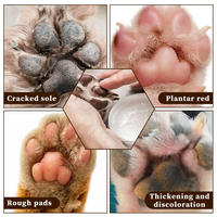 Baume pour pattes de chien naturel revitalisant, écologique, portable, marque privée, nourrissant, protecteur, réparateur des pattes endommagées, hydratant, apaisant