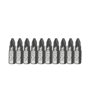 2 # ngắn taiwan's2 Hex điện điều khiển bits PZ2 Phillips screwdriver Set OEM 25mm sq2 vuông S2 thép xử lý screwdriver bit - Product Image 3