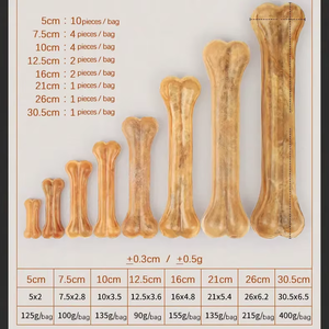 Tulang Kunyah Anjing dari Daging Organik yang Tahan Lama Rasa Sapi yang Tahan Lama Tinggi Protein Bebas Gandum Perawatan Gigi untuk Anjing. - Product Image 5