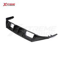 Difusor Trasero de Fibra de Carbono Seca XTREME Estilo U17 de Una Pieza para BMW M2 G87 con Salida Cuádruple