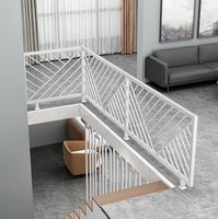 Style moderne, vente en gros, forme carrée, clôture intérieure, garde-corps d'escalier en fer forgé, clôture de balcon pour villa, grenier, intérieur