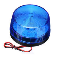 Lámpara de Señalización con Alarma, Luz Estroboscópica LED de Advertencia, Impermeable, Luz Indicadora LED, Luz Intermitente Pequeña, Seguridad para Abridor de Puerta