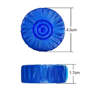 Bloc Déodorant De Toilette À Bulles Bleues, 10 Pièces/1 Pièce