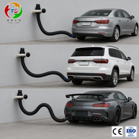 Système d'évacuation mural à double tuyau CE ISO 9001 avec embout de fixation pour garage 1YW OEM personnalisé