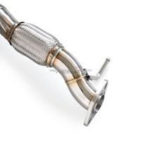 Colector de Escape de Alto Rendimiento Sonicdiy Axela Spec SS304 para Mazda 3 Axela 1.5L 2.0L 2014-2019
