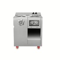 Hachoir à viande électrique commercial multifonctionnel en acier inoxydable, pour trancher et hacher la viande, machine à saucisses