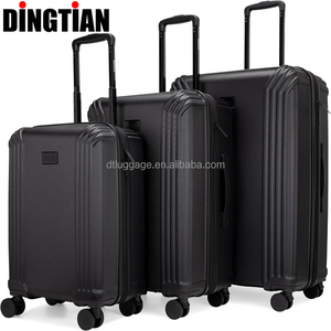 Bộ vali kéo sang trọng, chống thấm nước, giá xuất xưởng, chất liệu ABS, có khóa TSA, lớp lót polyester, kiểu dáng cổ điển, thích hợp cho du lịch - Product Image 3