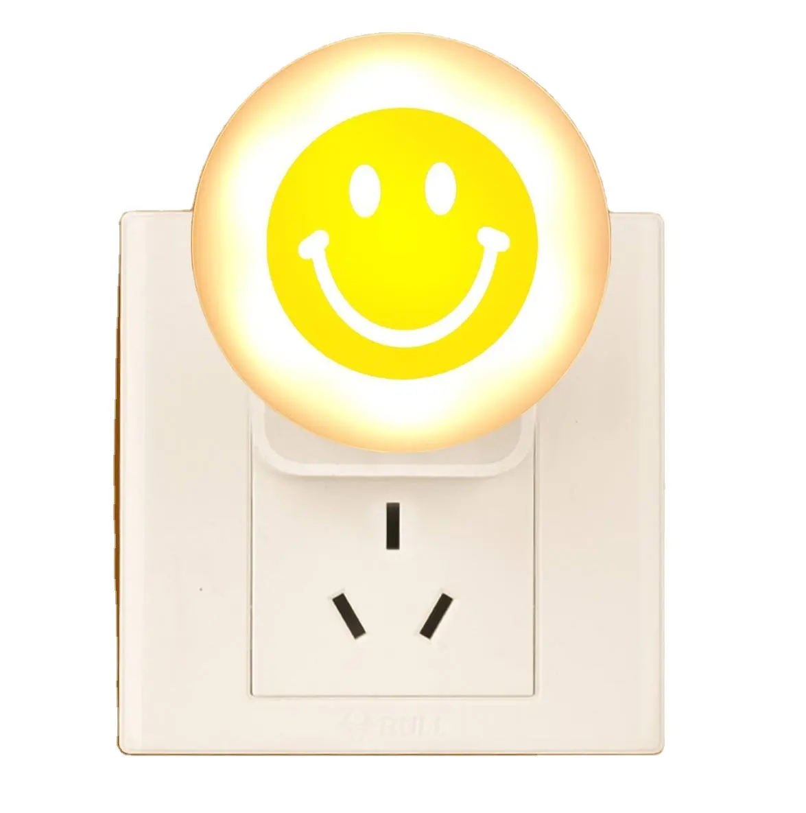 Tragbare USB-Beleuchtung Lampe Nachttisch Kinderzimmer Tisch lampe Computer 5V Power kleine niedliche Lächeln Gesicht Projektion Schlafzimmer Nachtlicht