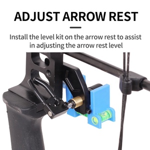 양궁 레벨 키트 Bowstring 조정 도구 촬영 사냥 복합 활 화살표 나머지 D-루프 튜닝 및 장착 액세서리 - Product Image 6