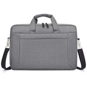 Sac à bandoulière pour ordinateur portable en polyester ultra fin et imperméable, extensible, avec poignée, pochette, mallette professionnelle, sacoche fine pour ordinateur portable 15,6 pouces - Product Image 1