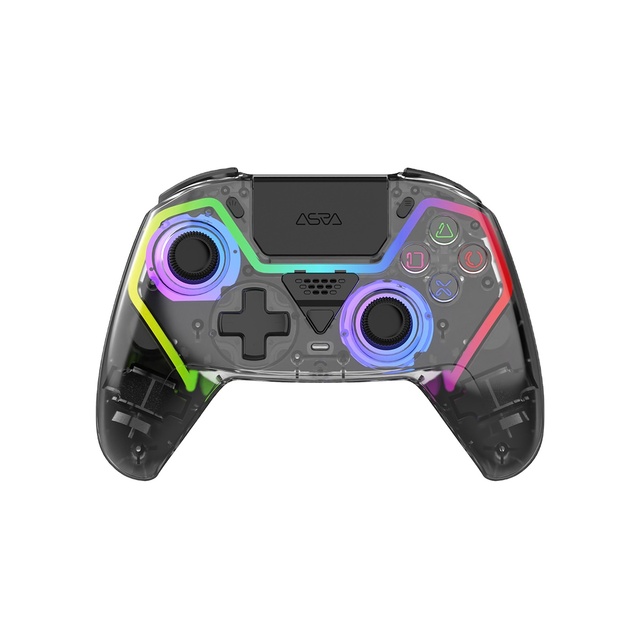 HG04D Controller for P5 Console PC/IOS/MAC/Android/S  Team Wireless BT with Rgb Programmable Joystick Gamming Remote