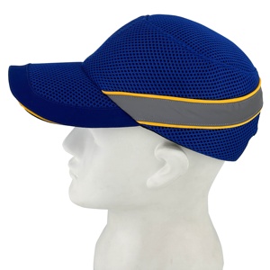 بيع بالجملة OEM عالية الجودة ABS قماش غطاء نمط رخيصة الترفيه في الهواء الطلق مظلة الشمس قبعة مع شريط عاكس - Product Image 2