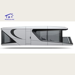 Casa de cápsula espacial portátil con estructura de acero galvanizado para Camping Resort, dormitorio de estudiantes o villa turística - Product Image 5