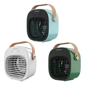 Usb şarj su soğutma klima Mini taşınabilir Ac klima su nemlendirme ev masaüstü soğutma fanı