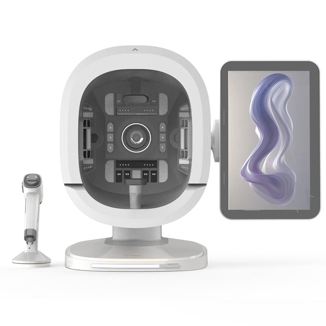 Bitmoji K33 Ai LED Facial Skin Analysis 3D Facial Analyzer Beauty Equipment Salon Scanner Digital Spectral Analysis