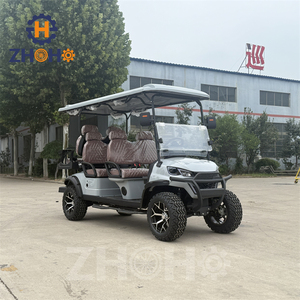 Voiture de golf de haute qualité à 6 places avec sièges confortables de conception personnalisée, adaptés à diverses occasions - Product Image 2