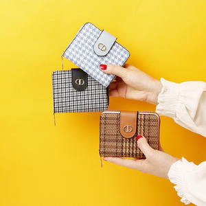 <span class=keywords><strong>2023</strong></span> portefeuilles en cuir PU de luxe pour femmes nouveau porte-carte de téléphone portable horizontal à la mode sac à main avec fonction antivol - Product Image 4