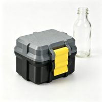 Boîte de stockage de peptides 3 ml, lot de 6, petit flacon en plastique, adapté au stockage au réfrigérateur, aux salles de sport, et au transport extérieur
