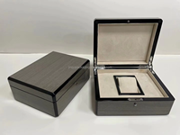 Boîte en bois personnalisée en gros d'usine avec logo, boîte à montre de luxe en bois pour hommes, coffret cadeau en bois haut de gamme pour femmes