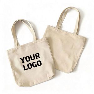 Wholesale Custom Environmental Protection Superior Cotton Canvas Shopping Tote Bag - Product Image 1