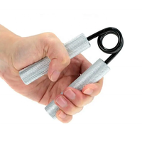 Fortalecedor de agarre resistente, ejercitador de mano de antebrazo de Metal, entrenador de fuerza de agarre manual para Fitness