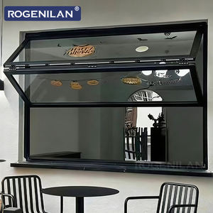 Ventanas Plegables de Aluminio Resistentes a Impactos de Gran Tamaño Rogenilan, Ventana Plegable de Doble Vidrio Templado para Exteriores - Product Image 5