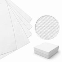 Papier spécial recyclable texturé, gaufré à la main, en pâte de bois, compatible jet d'encre, pour cartes de vœux exquises
