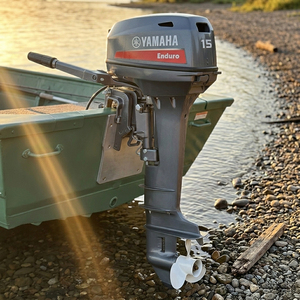 Moteur hors-bord <span class=keywords><strong>Yamaha</strong></span> Enduro 15 CV 2 temps à engrenage latéral, prix direct usine, moteur de bateau - Product Image 4