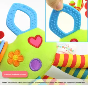 Happymonkey Bear Peluche Super Douce à Suspendre au Siège de Voiture, Pendentif Anti-Stress pour Poussette de Bébé Nouveau-né, Jouet Confort - Product Image 6