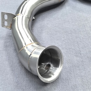 ท่อไอเสียสแตนเลสแบบฟรีโฟลว์สำหรับ Mercedes-Benz W222 AMG S63 4.0T ท่อลงตรง - Product Image 5