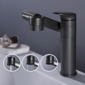 <span class=keywords><strong>Robinet</strong></span> de lavabo monotrou <span class=keywords><strong>Flexible</strong></span> à 360 rotations 3 fonctions à angle réglable en laiton <span class=keywords><strong>Robinet</strong></span> d'évier d'eau chaude et froide pour salle de bain - Product Image 4
