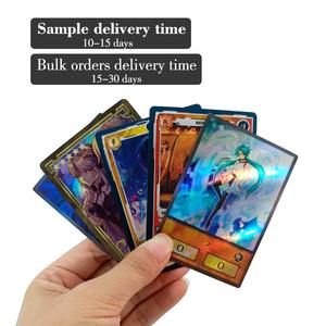 Cartes à collectionner en feuille holographique personnalisées de qualité supérieure-Plusieurs effets 3D/métalliques pour collectionneurs et joueurs - Product Image 3