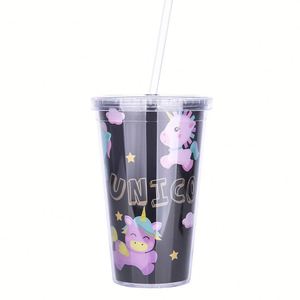 Transparent Plastic <b>Cup</b> for Hot and <b>Cold</b> Milk Tea Soy Milk Coffee Mineral Water - Product Image 4