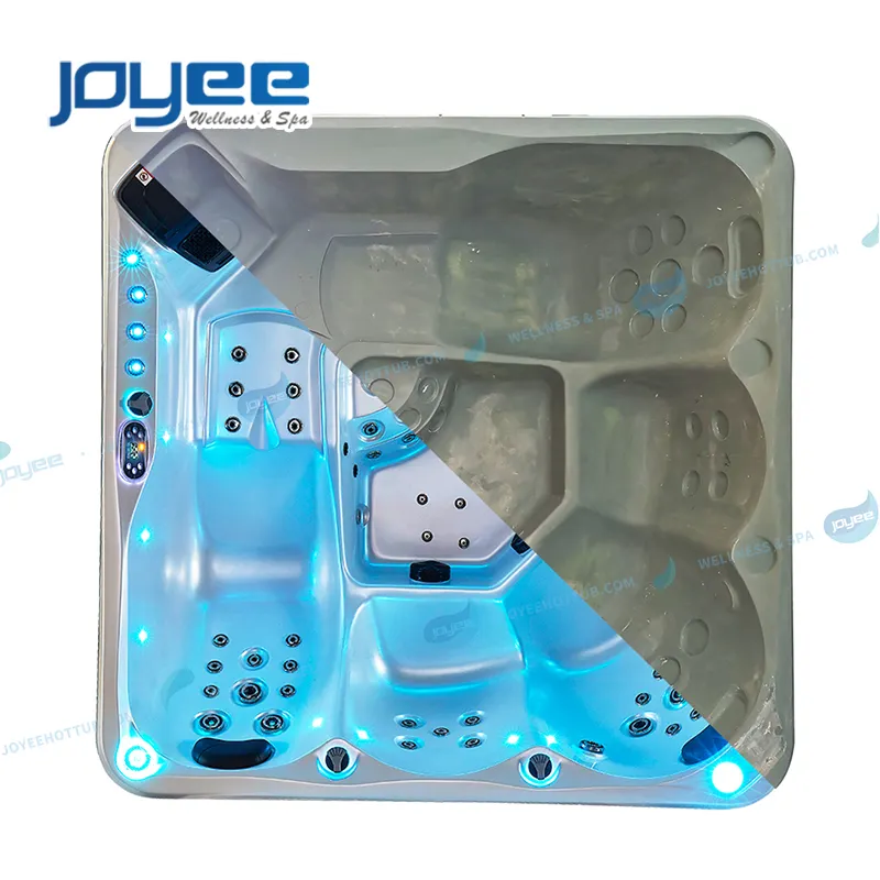 JOYEE-Molde de spa ODM para 5, 6 personas, personalizado para bañera de hidromasaje al aire libre, molde acrílico para bañera de hidromasaje