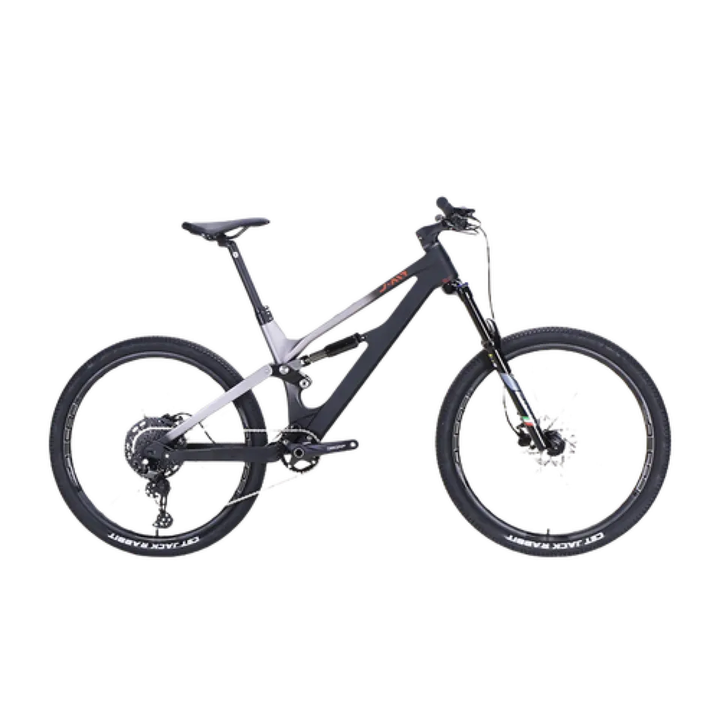 Bicicleta de Montaña para adultos, suspensión completa de carbono, 12 ...