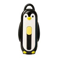 Ciseaux de cuisine portables et compacts en acier inoxydable, auto-rétractables, à fixation magnétique, en forme de pingouin, lame de 2,8 cm, pour la maison et la cuisine