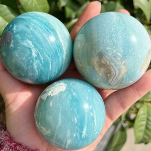 Esfera de Cristal Ecológica al por Mayor, Azul Cielo Natural para Decoración y Sanación por CrystalHola - Product Image 5