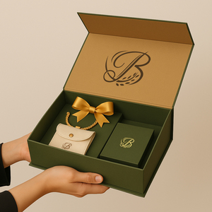 OEM biểu tượng Tùy chỉnh cao cấp hộp quà tặng sang trọng lớn gói các tông giấy tóc giả tóc mở rộng từ bao bì hộp - Product Image 5